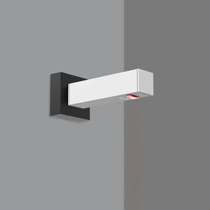 Artemide venkovní nástěnné svítidlo Walking Light Blade 4 W červené světlo černé obraz