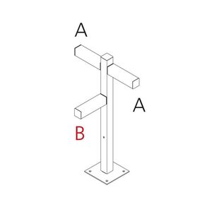 Artemide venkovní sloupek Walking Pole 900 Architectural Outdoor obraz