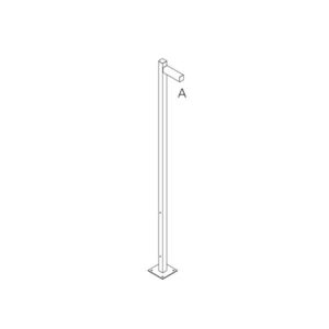 Artemide venkovní sloupkové svítidlo Walking Pole 2500 1 Head 250 cm obraz