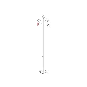 Artemide venkovní svítidlo Walking Pole 2500 Architectural Outdoor obraz
