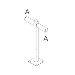 Artemide venkovní svítidlo Walking Pole 900 Architectural Outdoor obraz