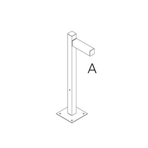 Artemide venkovní svítidlo Walking Pole 900 Architectural Outdoor 1 hlavice 90 cm obraz