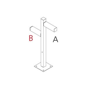 Artemide venkovní svítidlo Walking Pole 900 Architectural Outdoor, 2x180° hlavice obraz