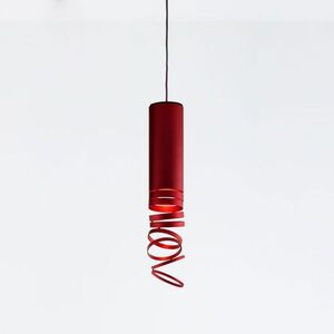 Artemide závěsné svítidlo Decomposé Design Collection E27 červené obraz