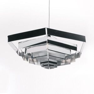 Artemide závěsné svítidlo Lampada Esagonale 82 E27 max 12W hliník obraz