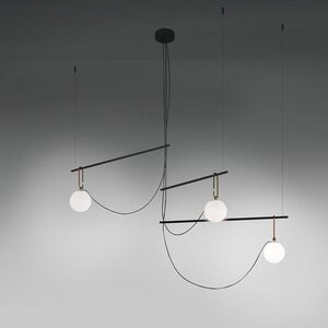 Artemide závěsné svítidlo nh S3 14, 3x E14, max 3x5 W, 220-240 V obraz