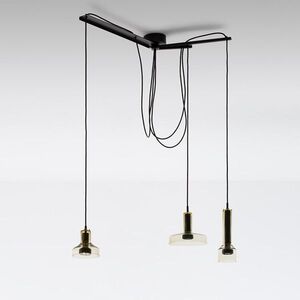 Artemide závěsné svítidlo Stablight Design Collection 3xGU10 zelený jantar obraz