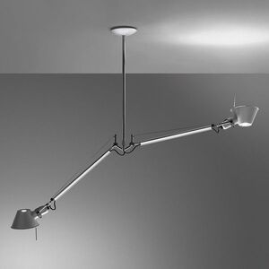 Artemide závěsné svítidlo Tolomeo Suspension 2 Bracci E27 2x max 12W 220-240V obraz