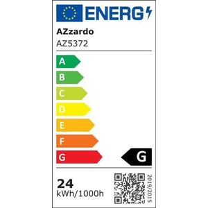 AZzardo AZ5372 PANKA stmívatelné stropní svítidlo LED 23W 1700lm CCT 230V IP40 černá obraz
