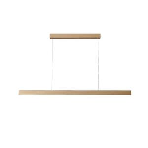 AZzardo OLIVIER závěsné svítidlo LED 50W 2700lm 3000K 118cm IP20, zlaté obraz