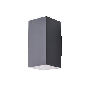 AZzardo ROLAND 2 venkovní nástěnné svítidlo LED 18W 1600lm 3000K hranaté IP65, tmavě šedé obraz