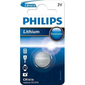 Baterie lithiová 3V Philips CR1616 obraz