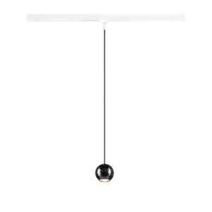 BIG WHITE SLV DYSKO 1~ závěsné svítidlo, PHASE, délka závěsu 200 cm, 2700K, 36°, bílá / černá 1010325 obraz