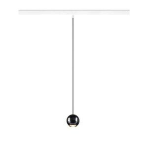 BIG WHITE SLV DYSKO 48V závěsné svítidlo, DALI, závěsná délka 200 cm, 2700K, 36°, DALI, bílá / černá 1010337 obraz