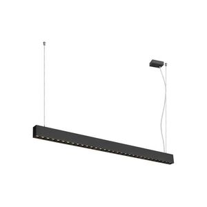BIG WHITE SLV GLENOS PRO závěsné svítidlo, 1, 2 m, DALI, UGR16, délka závěsu 210 cm, 3000K, 75°, černá 1010510 obraz