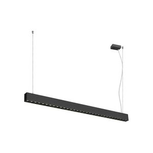 BIG WHITE SLV GLENOS PRO závěsné svítidlo, 1, 2 m, DALI, UGR16, délka závěsu 210 cm, 4000K, 75°, černá 1010512 obraz