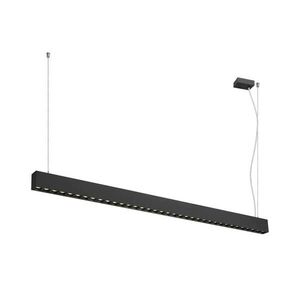 BIG WHITE SLV GLENOS PRO závěsné svítidlo, 1, 5 m, DALI, UGR16, délka závěsu 210 cm, 4000K, 75°, černá 1010516 obraz
