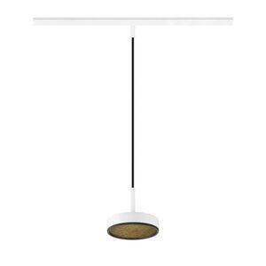 BIG WHITE SLV GRIP! FLAT 48V závěsné svítidlo, DALI, délka závěsu 200 cm, 2700/3000 K, bílá / černá 1009019 obraz