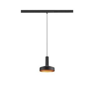 BIG WHITE SLV LALU SET 48V závěsné svítidlo, LED základna, PLATE 15, DALI, délka závěsu 200 cm, 2700/3000K, 40°, černá 1010804 obraz