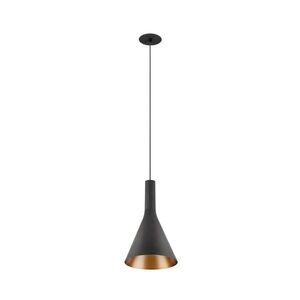 BIG WHITE SLV LALU SET závěsné svítidlo, LED základna, CONE 15, PHASE, zapuštěné, délka závěsu 200 cm, 2700/3000 K, 40°, černá 1010793 obraz