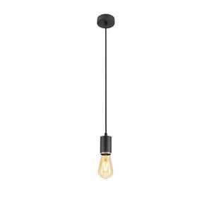 BIG WHITE SLV LALU závěsné svítidlo, patice E27, Mix&Match, délka závěsu 200 cm, 1 x max. 10 W, černá 1010285 obraz