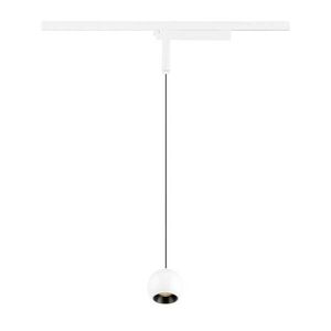 BIG WHITE SLV LIGHT EYE 2.0 1~ závěsné svítidlo, délka závěsu 200 cm, 3000 K, 30°, bílá / černá 1010455 obraz