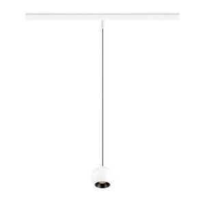 BIG WHITE SLV LIGHT EYE 2.0 48V závěsné svítidlo, DALI, délka závěsu 200 cm, 3000K, 30°, bílá / černá 1010463 obraz