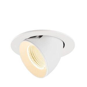 BIG WHITE SLV NUMINOS GIMBLE L Stropní vestavné svítidlo, 2700 K, 55°, IP20, kulaté, bílé 1009719 obraz