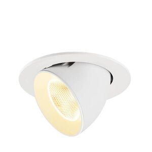 BIG WHITE SLV NUMINOS GIMBLE L Stropní vestavné svítidlo, 3000 K, 20°, IP20, kulaté, bílé 1009731 obraz