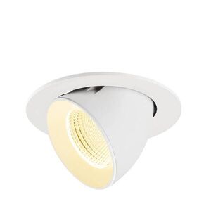 BIG WHITE SLV NUMINOS GIMBLE L Stropní vestavné svítidlo, 3000 K, 55°, IP20, kulaté, bílé 1009737 obraz