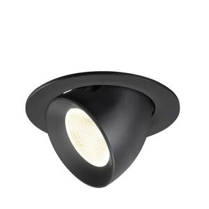 BIG WHITE SLV NUMINOS GIMBLE L Stropní vestavné svítidlo, 4000 K, 20°, IP20, kulaté, černé 1009739 obraz