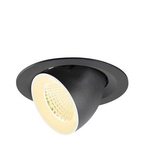 BIG WHITE SLV NUMINOS GIMBLE M Stropní vestavné svítidlo, 3000 K, 40°, černé / bílé 1009563 obraz
