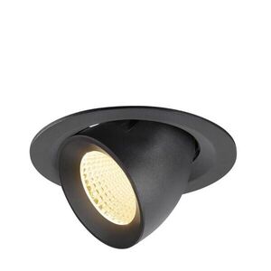 BIG WHITE SLV NUMINOS GIMBLE M Stropní vestavné svítidlo, 3000 K, 40°, černé 1009562 obraz