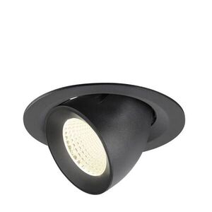 BIG WHITE SLV NUMINOS GIMBLE M Stropní vestavné svítidlo, 4000 K, 40°, černé 1009580 obraz