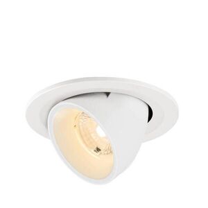 BIG WHITE SLV NUMINOS GIMBLE S Stropní vestavné svítidlo, 2700 K, 40°, IP20, kulaté, bílé 1009392 obraz