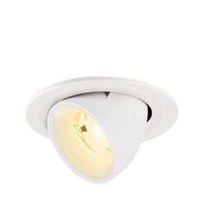 BIG WHITE SLV NUMINOS GIMBLE S Stropní vestavné svítidlo, 3000 K, 20°, IP20, kulaté, bílé 1009407 obraz