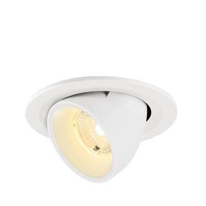 BIG WHITE SLV NUMINOS GIMBLE S Stropní vestavné svítidlo, 3000 K, 40°, IP20, kulaté, bílé 1009410 obraz
