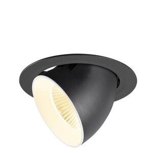 BIG WHITE SLV NUMINOS GIMBLE XL Stropní vestavné světlo, 3000 K, 20°, černé / bílé 1009883 obraz