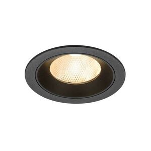 BIG WHITE SLV NUMINOS L Stropní vestavné svítidlo, 2700 K, 20°, IP20, kulaté, černé 1009757 obraz