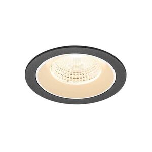 BIG WHITE SLV NUMINOS L Stropní vestavné svítidlo, 2700 K, 55°, IP20, kulaté, černá / bílá 1009763 obraz