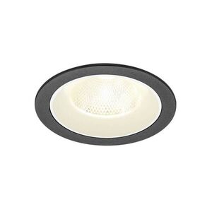 BIG WHITE SLV NUMINOS L Stropní vestavné svítidlo, 4000 K, 20°, IP20, kulaté, černá / bílá 1009793 obraz