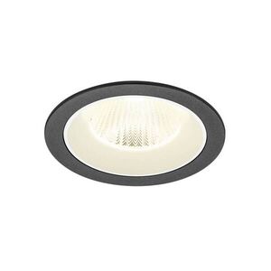 BIG WHITE SLV NUMINOS L Stropní vestavné svítidlo, 4000 K, 40°, IP20, kulaté, černá / bílá 1009796 obraz