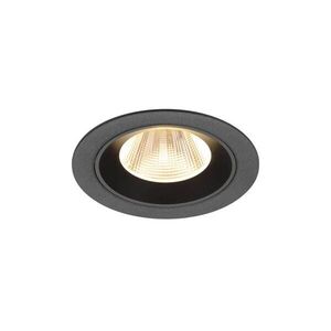 BIG WHITE SLV NUMINOS M Stropní vestavné svítidlo, 2700 K, 20°, IP20, kulaté, černé 1009595 obraz