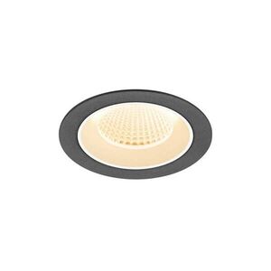 BIG WHITE SLV NUMINOS M Stropní vestavné svítidlo, 2700 K, 40°, IP20, kulaté, černé / bílé 1009599 obraz
