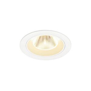 BIG WHITE SLV NUMINOS M Stropní vestavné svítidlo, 3000 K, 20°, IP20, kulaté, bílé 1009623 obraz