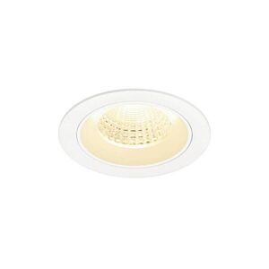 BIG WHITE SLV NUMINOS M Stropní vestavné svítidlo, 3000 K, 55°, IP20, kulaté, bílé 1009629 obraz