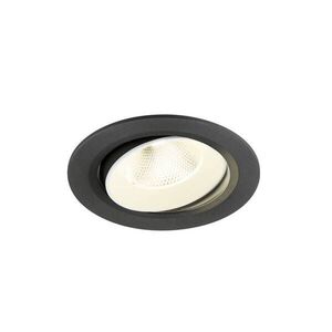 BIG WHITE SLV NUMINOS MOVE L Stropní vestavné svítidlo, 4000 K, 20°, IP20, kulaté, černé / bílé 1009847 obraz