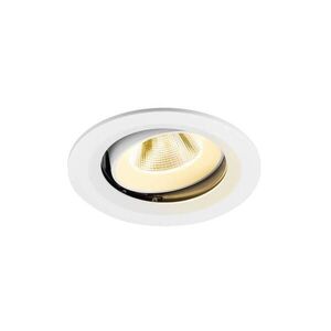 BIG WHITE SLV NUMINOS MOVE M Stropní vestavné svítidlo, 3000 K, 20°, IP20, kulaté, bílé 1009677 obraz
