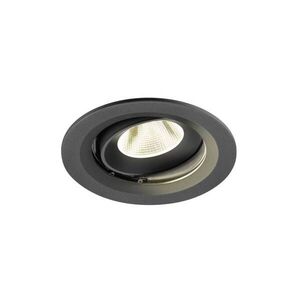 BIG WHITE SLV NUMINOS MOVE M Stropní vestavné svítidlo, 4000 K, 20°, IP20, kulaté, černé 1009685 obraz