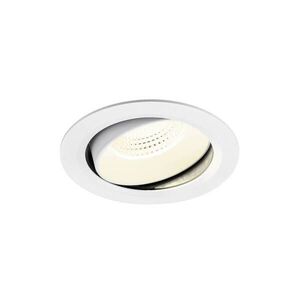 BIG WHITE SLV NUMINOS MOVE XL Stropní vestavné svítidlo, 4000 K, 55°, IP20, kulaté, bílé 1010024 obraz